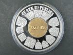 2500 Kč 2004 Vstup ČR do Evropské unie, bimetal