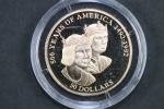50  Dollars 1992 500.Years of America, Au 583, 7,776g, KM-249