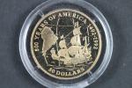 50  Dollars 1992 500.Years of America, Au 583, 7,776g, KM-260