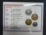 Luxemburg, oficielní sada mincí 1993