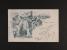 MÍSTOPIS - Peruc - okr. Louny, pěti okénková čb. pohlednice, prošlá 1899