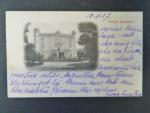 Chudobín - Chudwein, zámek, prošlá 1927
