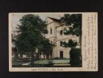 Lázně Petrkov, okr. Havl. Brod - barevná pohlednice, použitá 1904