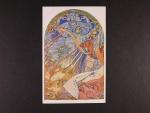 A. Mucha - bar. pohl. k VIII. všesokolskému sletu v Praze 1926, nepoužitá, dobrá kvalita
