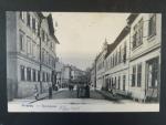 Přerov, čb. pohl. Škodagasse, prošlá