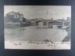 Přerov, čb. pohl. Nový most, prošlá