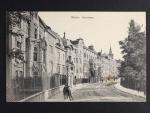 Brno Parkstrasse, dnes Drobného, prošlá 1910, odstraněná známka