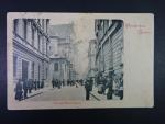 Brno - Poštovská ulice (Postgasse), prošlá 1899