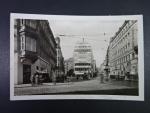 Brno - Kobližná ulice (Krapfengasse), fotopohlednice, prošlá 1937