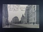 Brno - Hradební ulice (Basteigasse) dnes Roosveltova, prošlá 1911