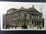 Brno - Malinovského nám. (Theaterplatz) Zemské divadlo, fotopohlednice, neprošlá
