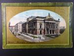 Brno - Malinovského nám. (Theaterplatz) Zemské divadlo, prošlá