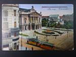 Brno - Malinovského nám. (Theaterplatz), prošlá 1915