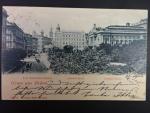 Brno - Malinovského nám. (Theaterplatz), prošlá 1900