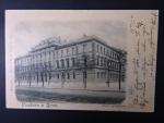 Brno - Třída Kpt. Jaroše (Schmerlingova - Schmerlingstrasse) gymnázium, prošlá 1901