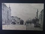 Brno - Lidická ulice (Nová ulice), prošlá 1904