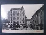 Brno - Jakubské náměstí (Jakobsplatz) Plzeňkský dvůr, prošlá 1904