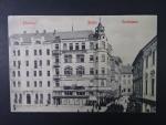 Brno - Jakubské náměstí (Jakobsplatz) Plzeňkský dvůr, prošlá 1907