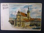Brno - Moravské náměstí (Lažánského nám.), neprošlá, 1899