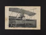 Letecké - jednobar. pohlednice použitá 1910 do Švýcarska, start letadla, zajímavé