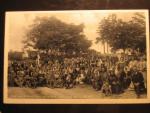 Bohutice u Mor. Krumlova, čb. fotopohlednice Poutˇ 11.září 1932, neprošlá