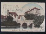 Drnholec okr. Břeclav, prošlá 1906