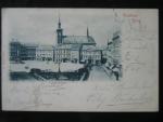 Brno, nám. Svobody, prošlá 1899