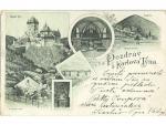 Karlštejn okr. Beroun, 1899