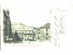 Brno, Johannesgasse (Jánská), Krapfengasse (Kobližná), 1898