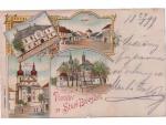 Stará Boleslav, lito. 1899, dirky, odpadená zn.