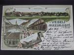 Veselí Mezimostí lito., prošlá 1899