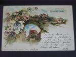 Bechyně lito., prošlá 1899