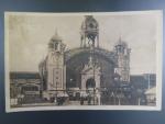 Praha, čb. fotopohlednice Výstaviště, prošlá 1925