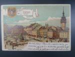 Brno, Zelný Trh, prošlá 1899