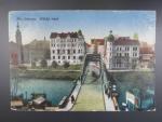 Moravská Ostrava Říšský most, prošlá 1919