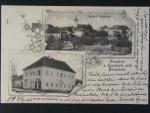 Louňovice  pod Blaníkem okr. Benešov, prošlá 1900