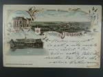 Jistebnice, bar. vícezáběrová litograf. pohl., prošlá 1898