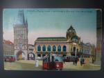 Praha Prašná brána, prošlá 1912