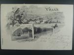 Vrané nad Vltavou, prošlá 1900