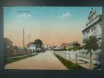 Městec Králové, prošlá 1917, odpadená zn.
