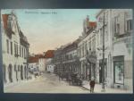 Pelhřimov, Nádražní třída, prošlá 1913