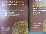 Halačka Ivo, Vládní mince zemí koruny české 1526 - 1856 I. + II.díl, 946 stran A4 včetně vyobrazení, vydání 2011