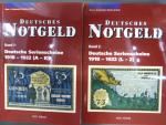 Hans L. Grabowski, Manfred Mehl : Deutsche Serienscheine von 1918 - 1922, 3.vydání 2009, formát 14,8 x 21 cm, 1 + 2 díl