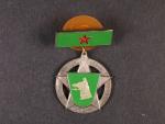 Čestný odznak Za ochranu hranic ČSSR 2.stupeň, na šroub