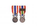 Medaile ministerstva vnitra pro policii městskou a venkovskou, na rubu vyryto jméno nositele