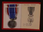 Medaile - za pracovní věrnost - ČSSR, punc Ag 925/1000, značka výrobce Mincovna Kremnica + knížka