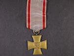 Pamětní odznak ČS dobrovolce z let 1918-19, naražený
