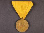 Čestná medaile za 25 let záslužné činnosti hasičské a záchrané, nová stuha