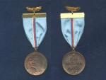 Pamětní medaile na IV.mistrovství světa v parašutismu, Bratislava 1958 + etue