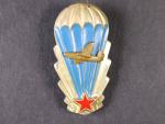 Odznak výsadkového vojska z obdobi 1965-1992 č.37236, druhý typ